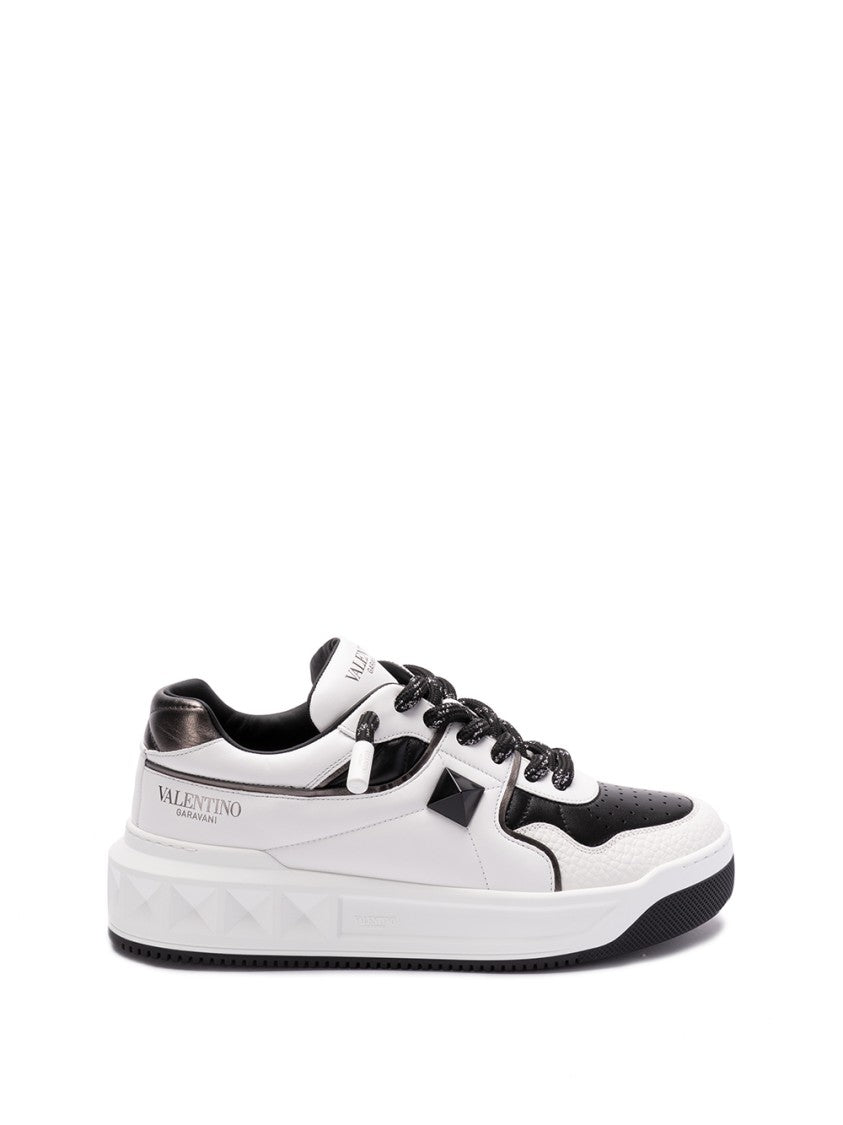 Valentino Garavani `One Stud Xl` Leather Sneakers