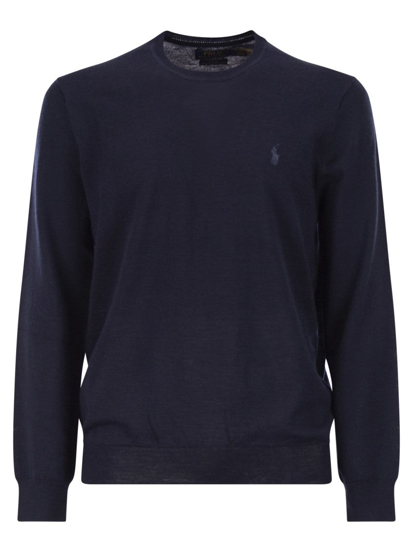 Polo Ralph Lauren Slim-Fit Washable Wool Crew Neck Jumper