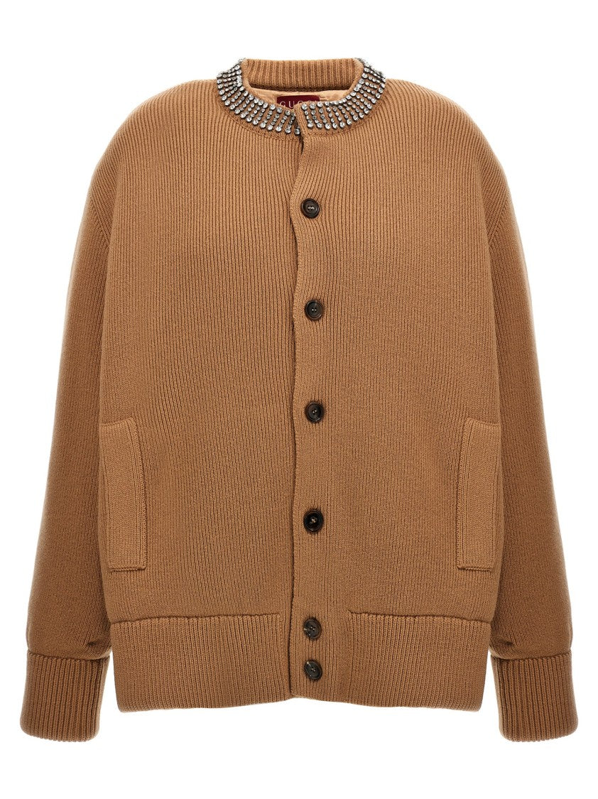 Gucci Jewel Padded Cardigan