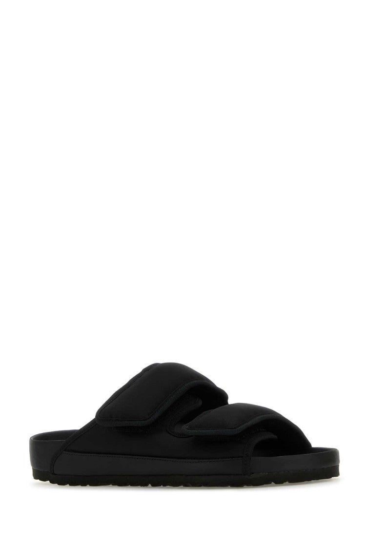 Birkenstock Black Fabric Cosny Slippers