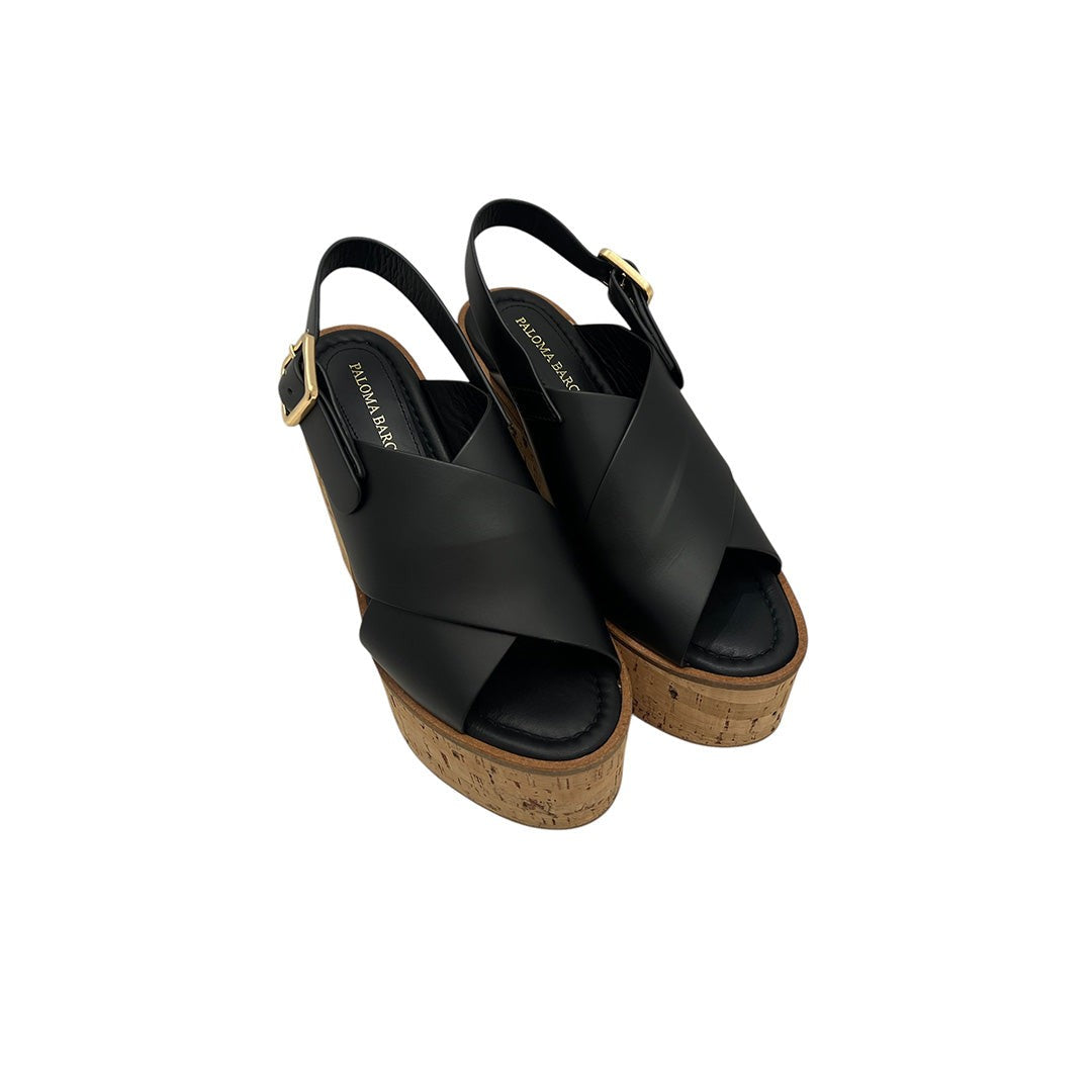 Paloma Barceló Begonia Wedge Sandals