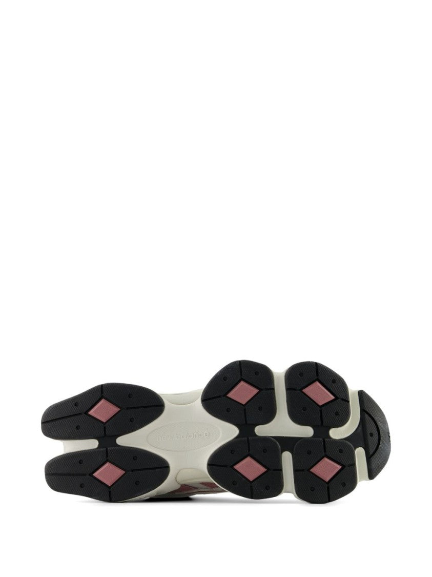 New Balance Pink 9060 Pigskin Mesh Cushioning Sneakers