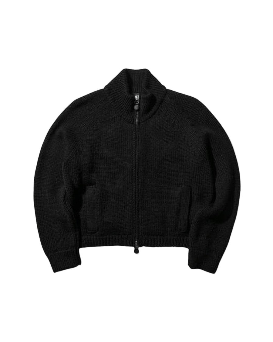 Our Legacy Chunky Knit Turtleneck With Zip Closure