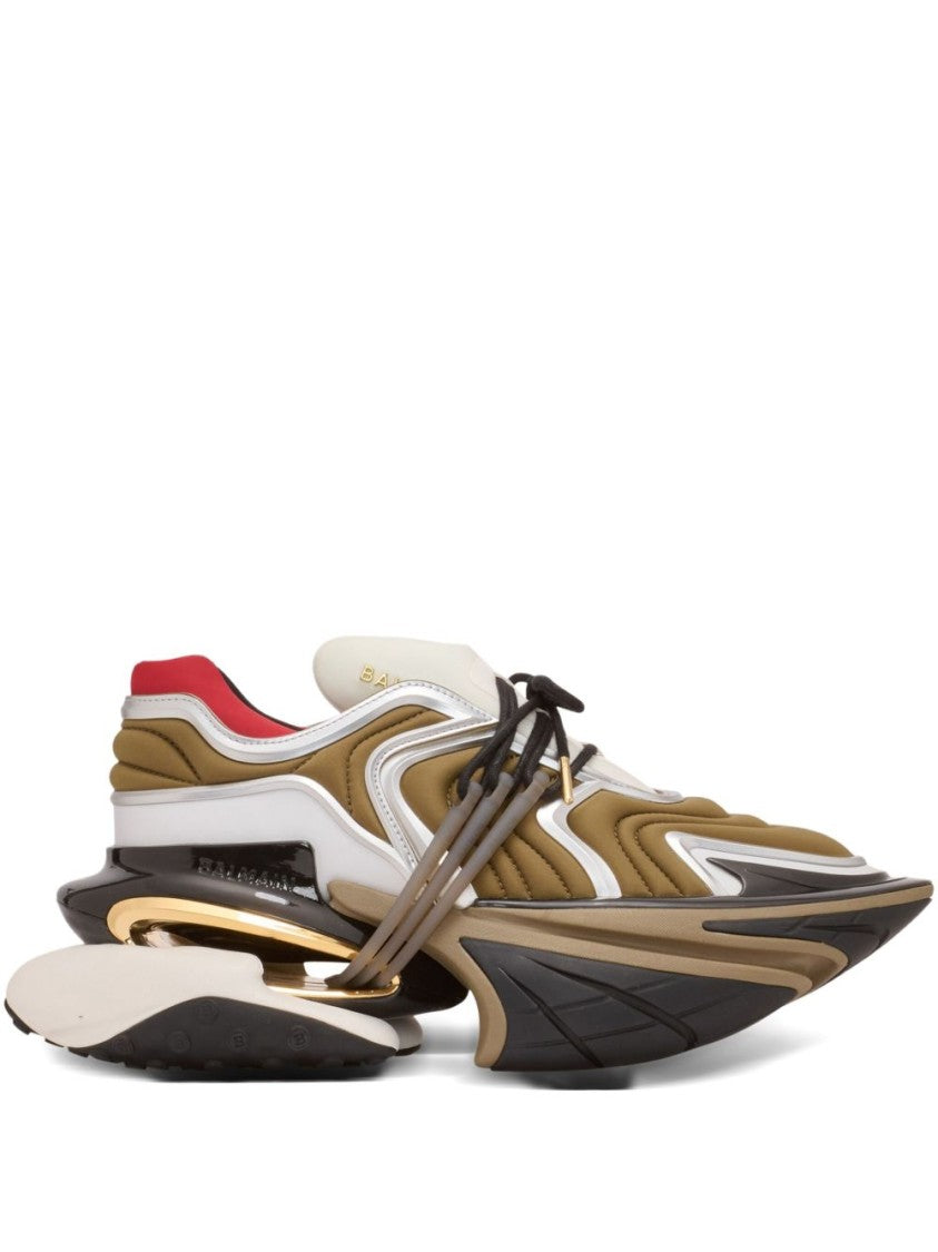 Balmain Futuristic Multicolour Sneakers