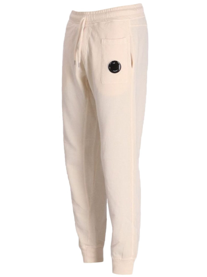 C.P. Company Relaxed-Fit Cotton Jogger Pants With Drawstring And Emblem