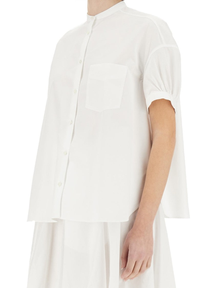 Aspesi Relaxed White Cotton Shirt