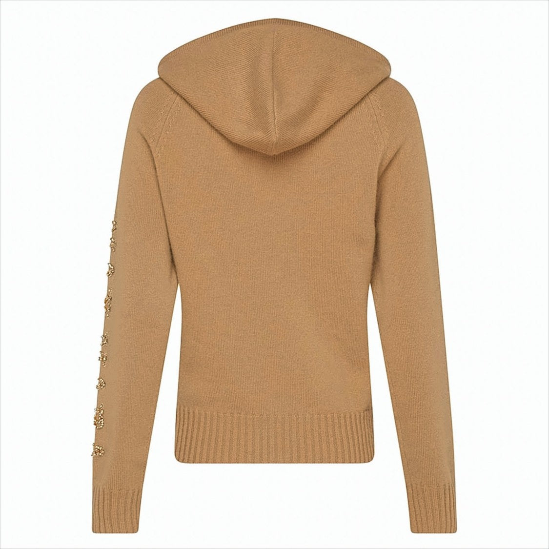 Max Mara Soft Knit Hoodie With Drawstring