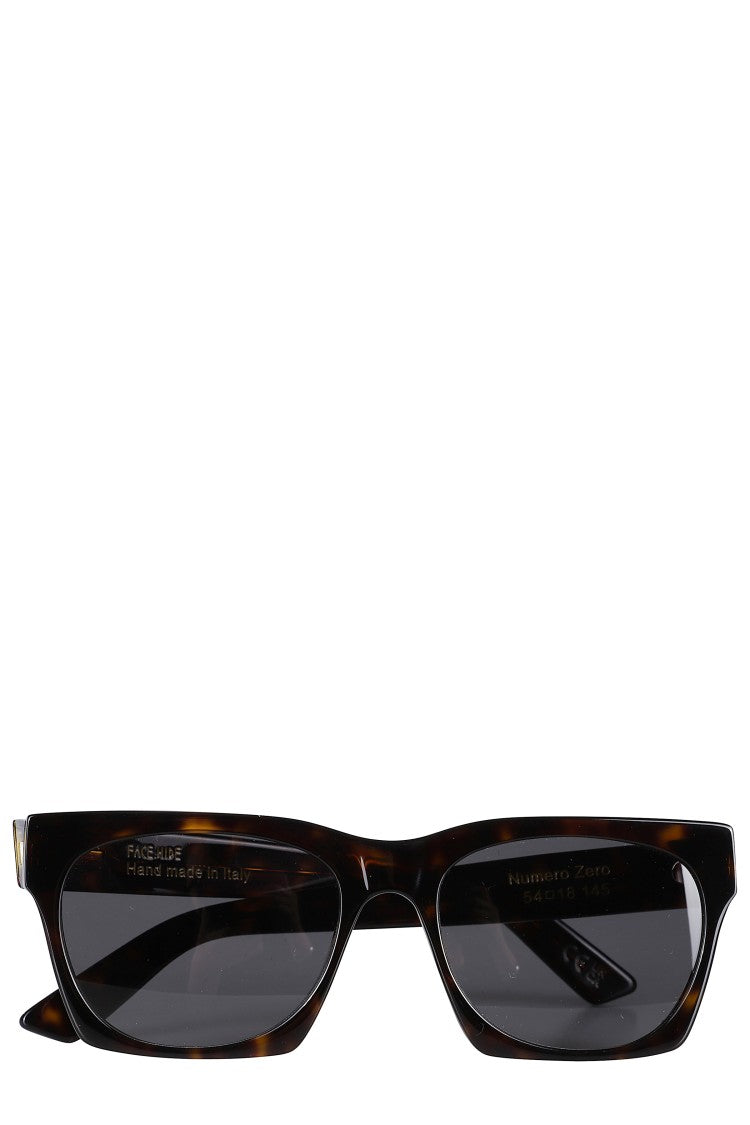 Face.Hide Number 0 Glasses - Havana Temple