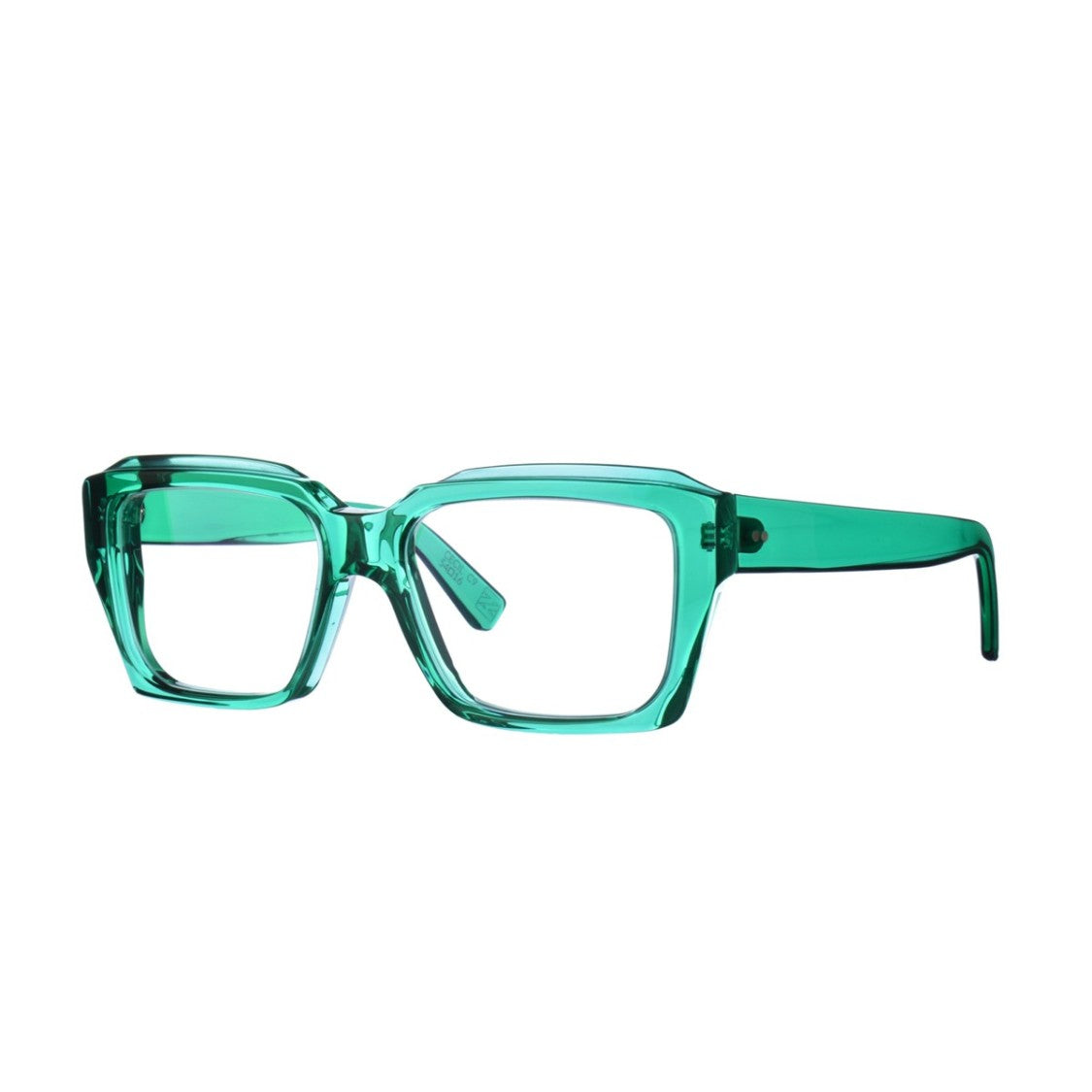 Kirk&Kirk Translucent Acrylic Cecil Acrylic Rectangular Sunglasses