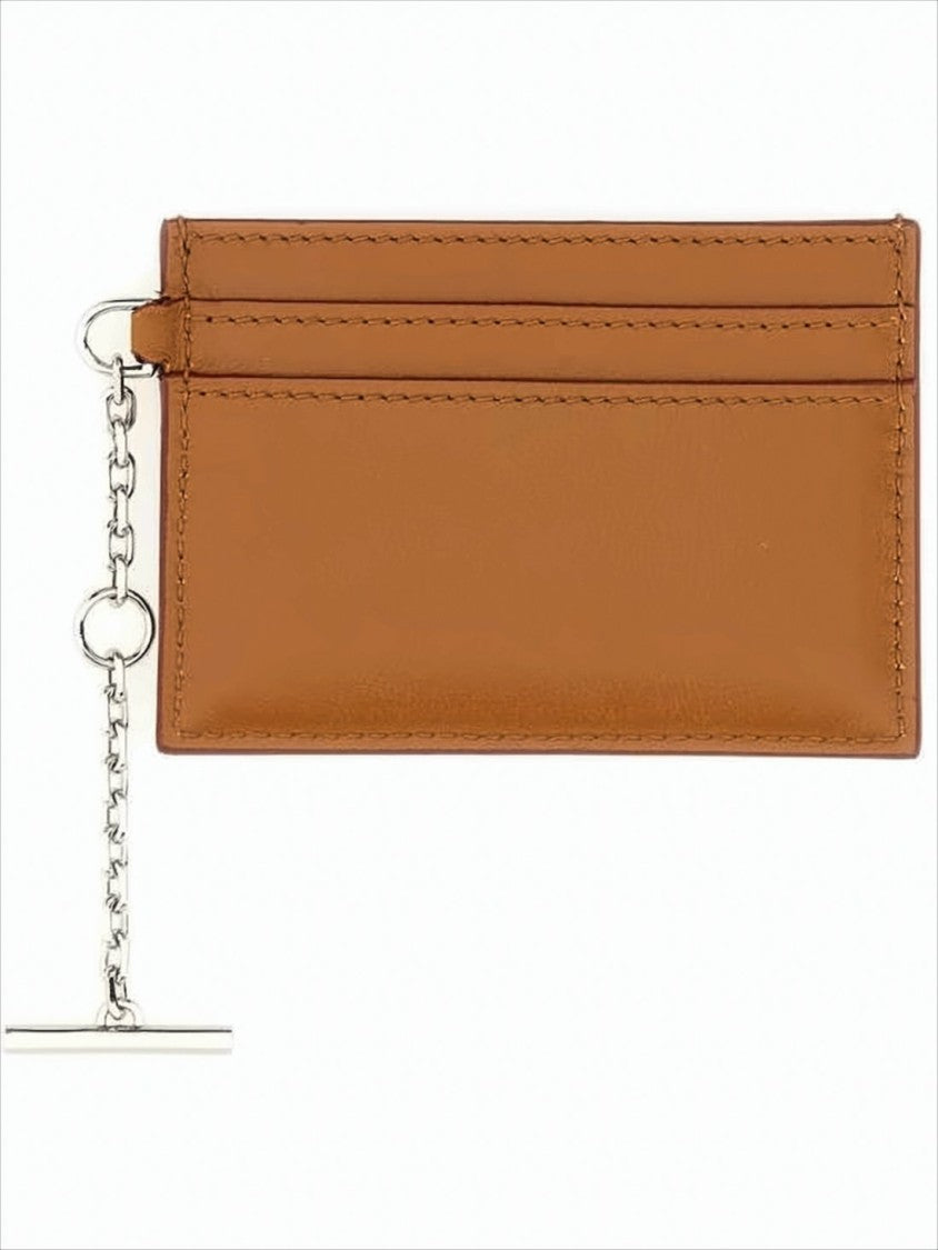 Alexander Mcqueen Rectangular Calf Leather Card Wallet