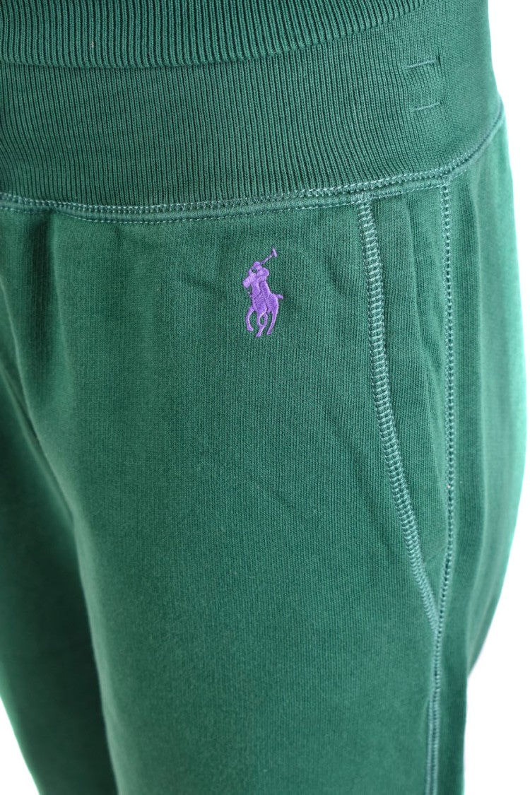 Polo Ralph Lauren Green Track Pants With Relaxed Fit