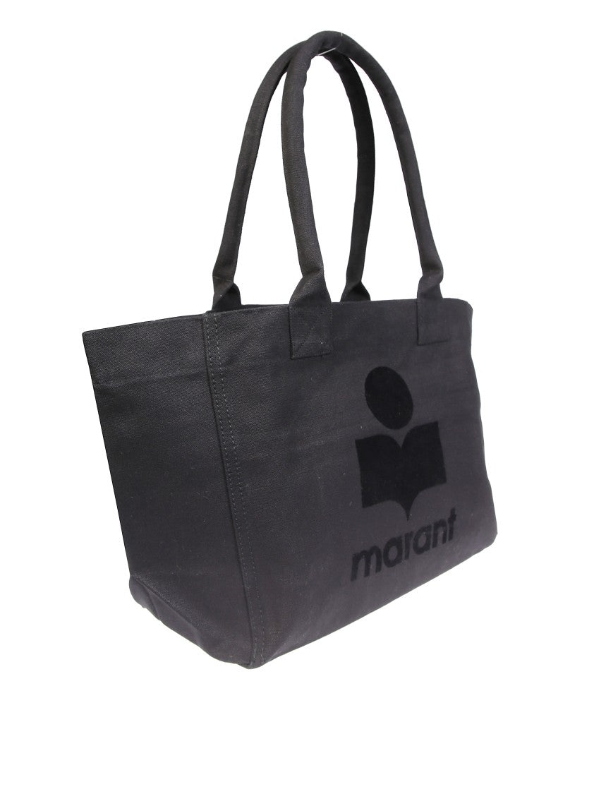 Isabel Marant Étoile Rectangular Leather Tote With Subtle Embossed Logo