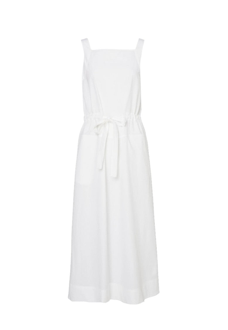 Max Mara Sleeveless Midi Dress With Self-Tie Belt