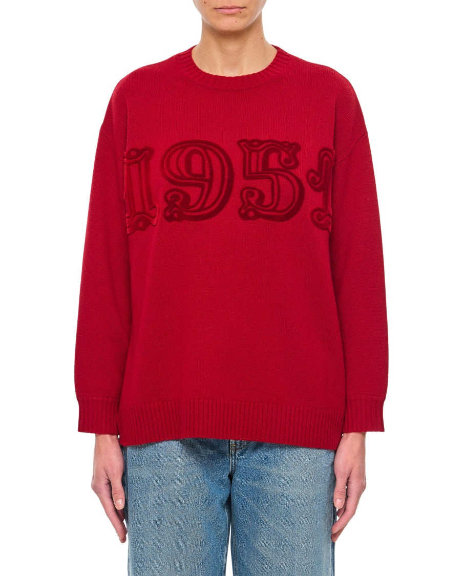 Max Mara Red Fido 1951 Knitwear