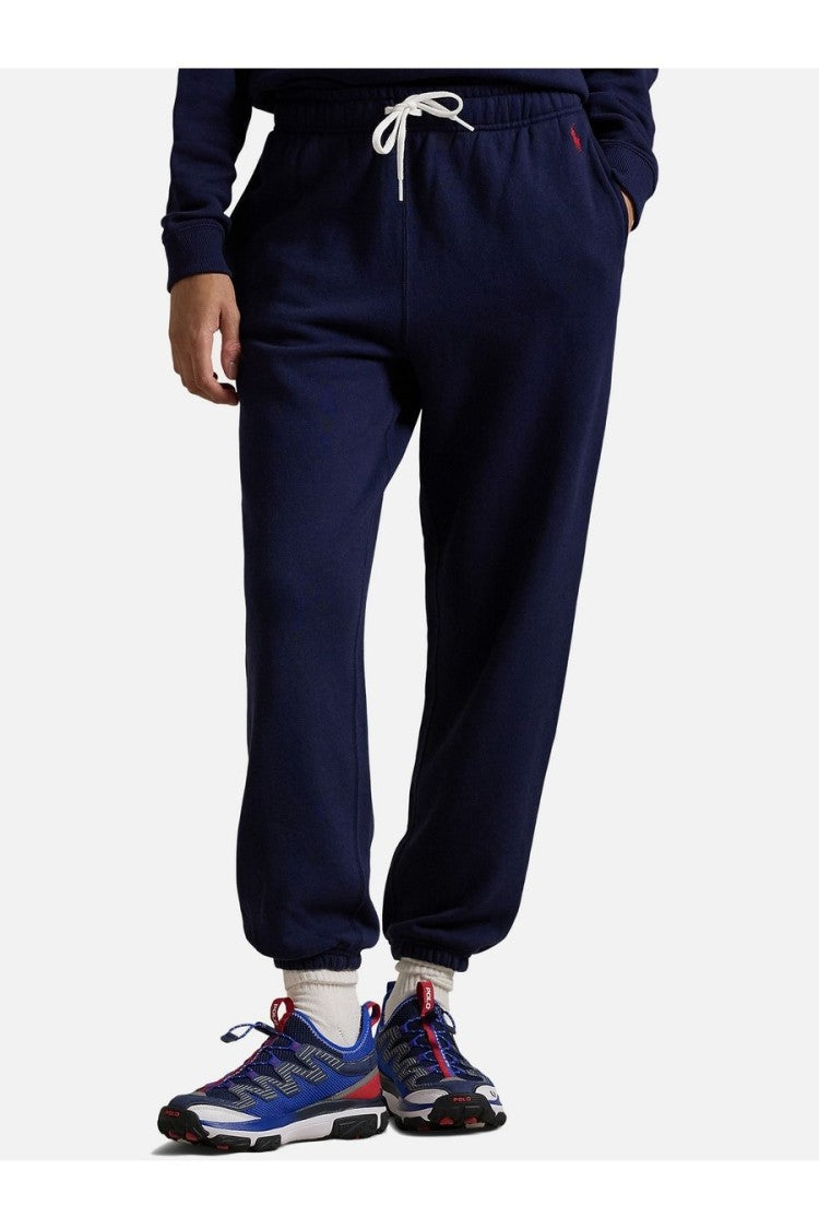 Polo Ralph Lauren Relaxed Fit Cotton Trousers With Elastic Waistband