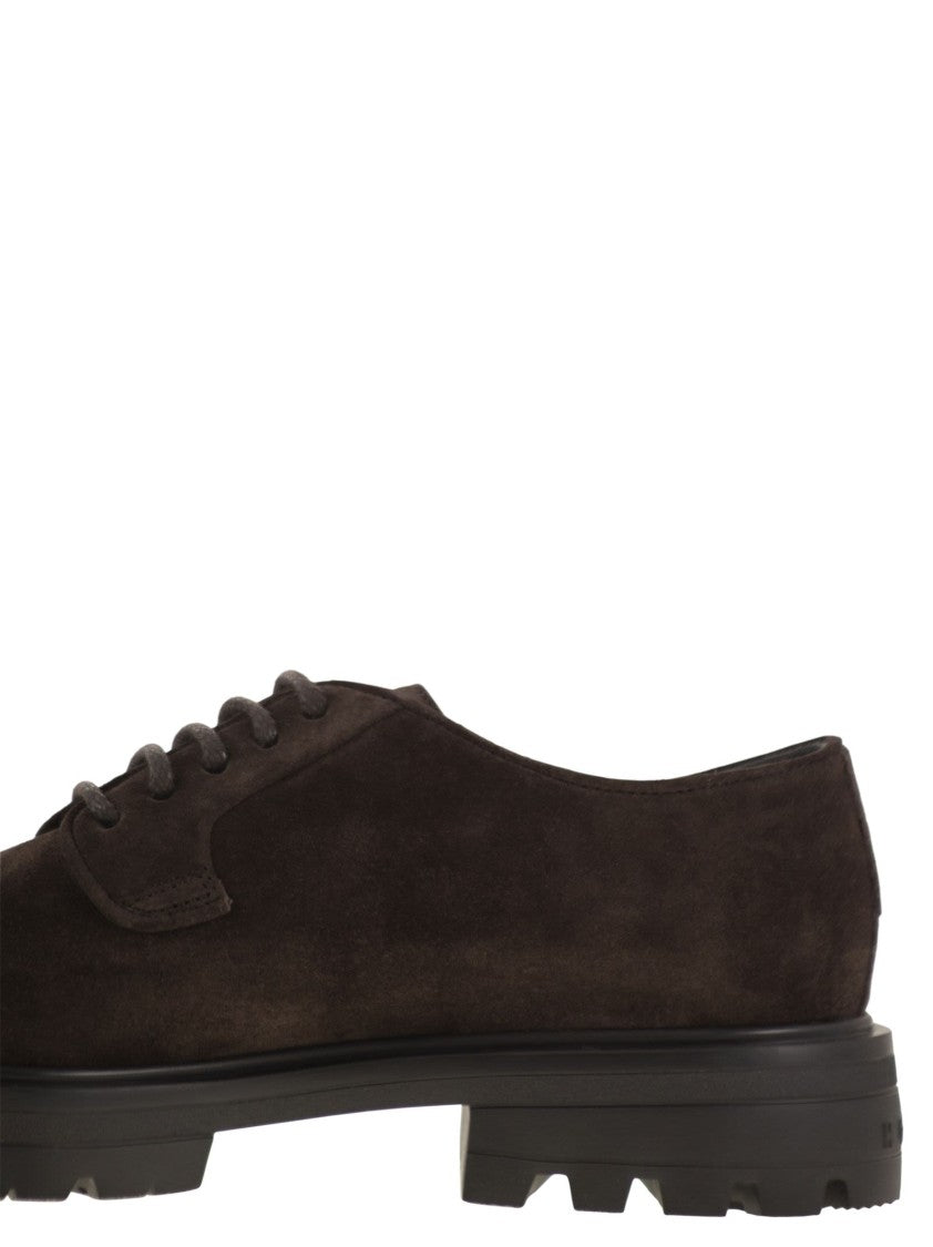 Hogan H673 - Suede Lace-Ups