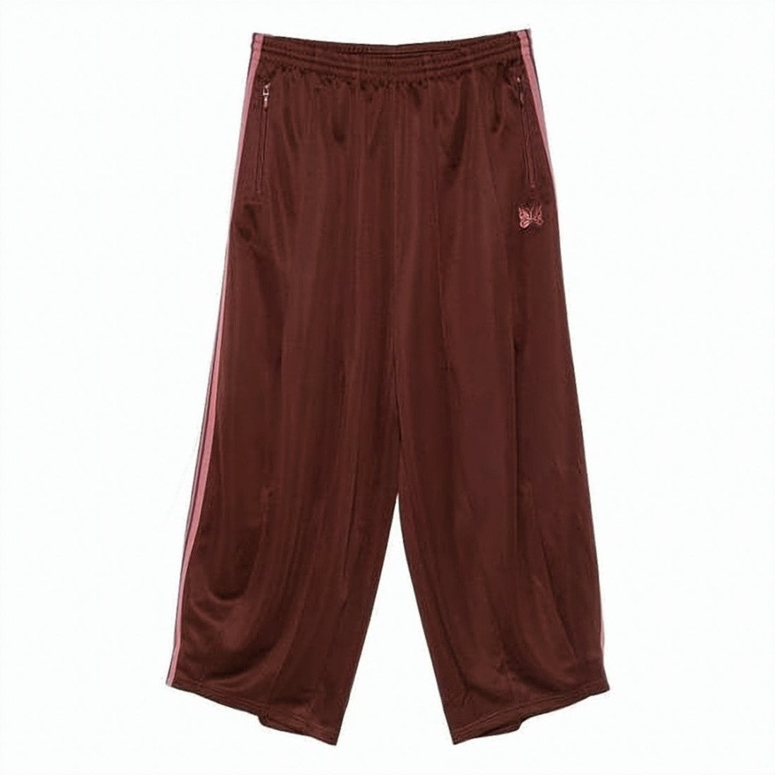 Needles Wide-Leg Jogger Pants With Contrasting Side Stripes