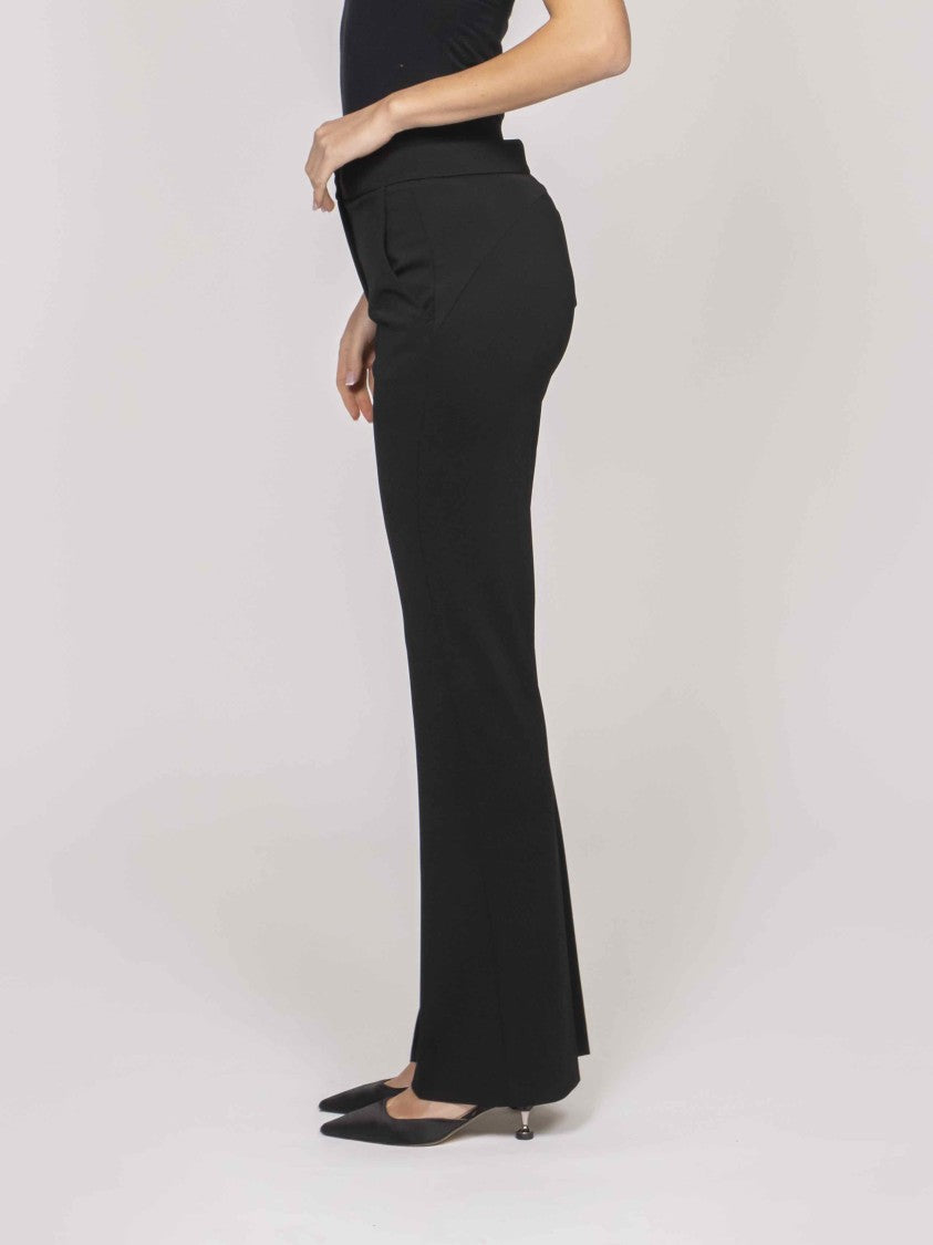 Pinko Resta Mid-Rise Straight-Leg Pants