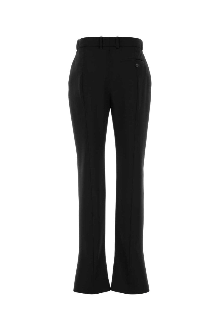 Alexander Mcqueen Black Wool Pant