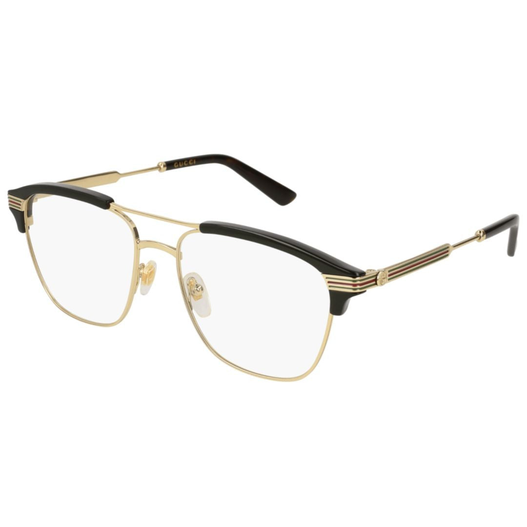 Gucci Gg0241o Gold Finish Eyeglasses