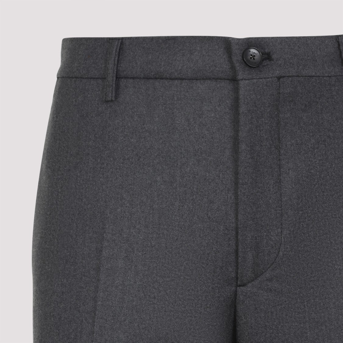 Etro Medium Grey Wool Roma Trousers