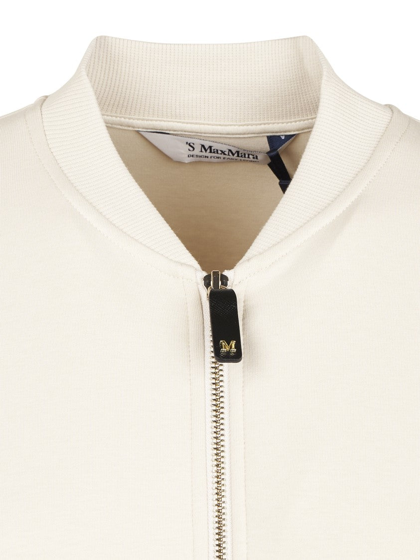 Max Mara Smooth Jersey Jacket With Relaxed Silhouette