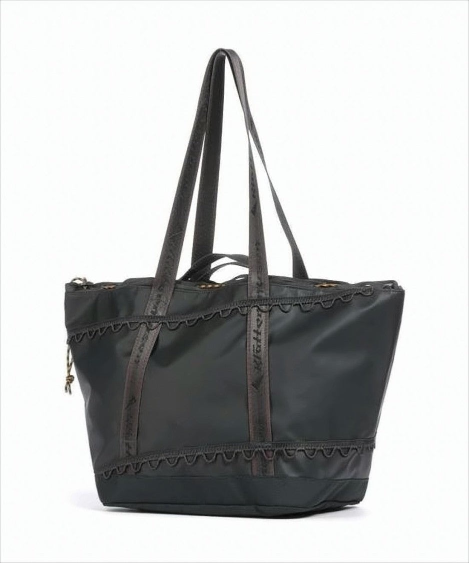 Klattermusen Matte Black Polyester Tote Bag With Distinctive Trim