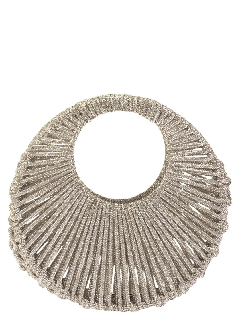 Hibourama Jaya - Jewellery Bag Studded With Crystals