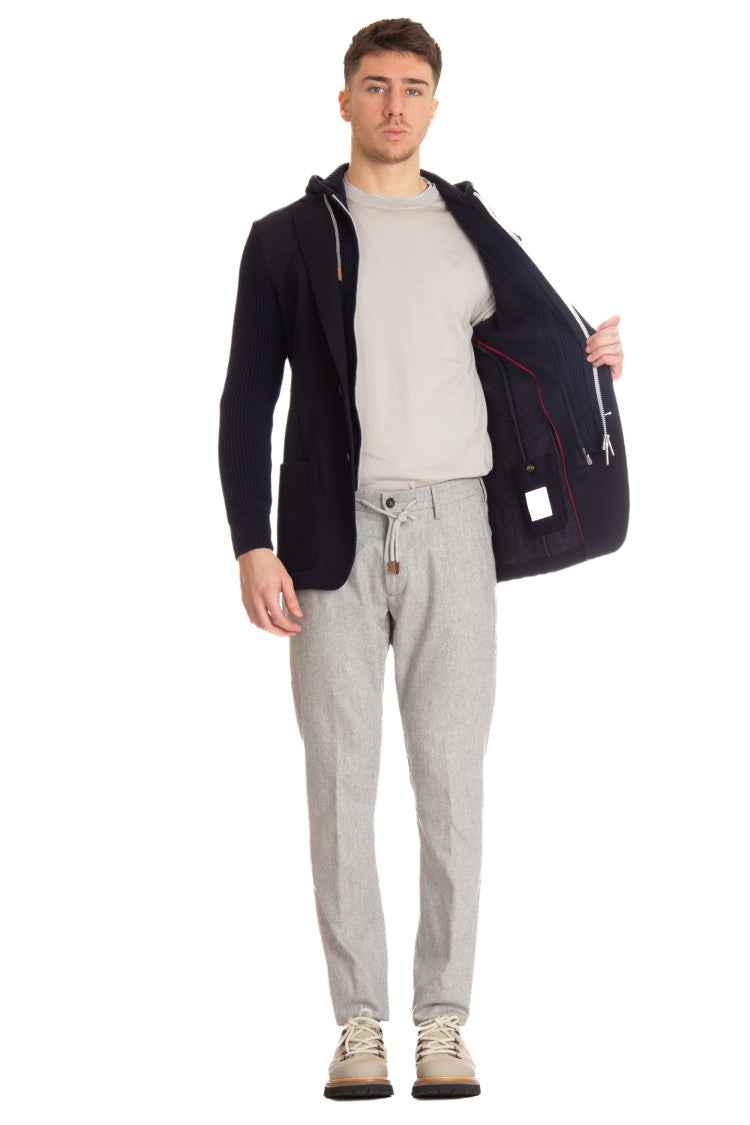 Eleventy Jacket With Removable Front Panel