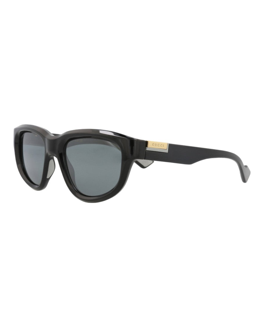 Gucci Round-Frame Injection Sunglasses