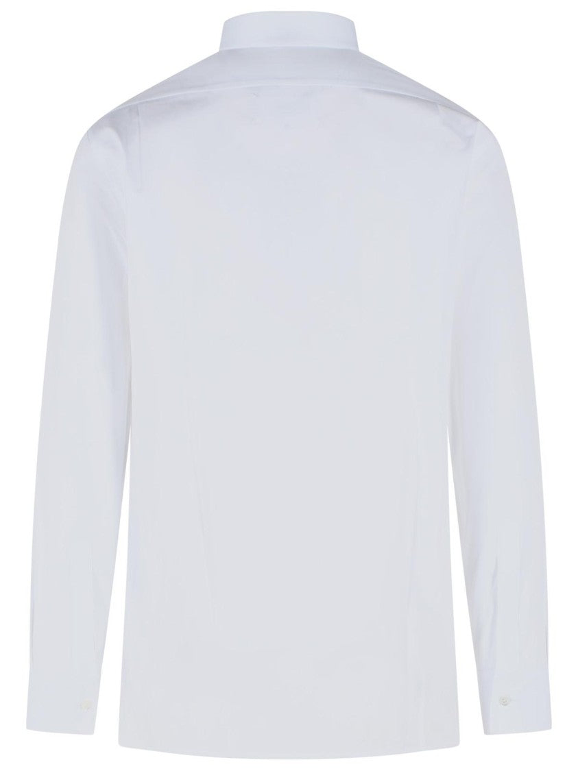 Maison Margiela 'Snapped' White Cotton Shirt