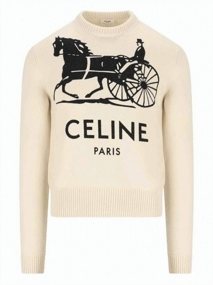 Celine Cashmere Wool Sweater