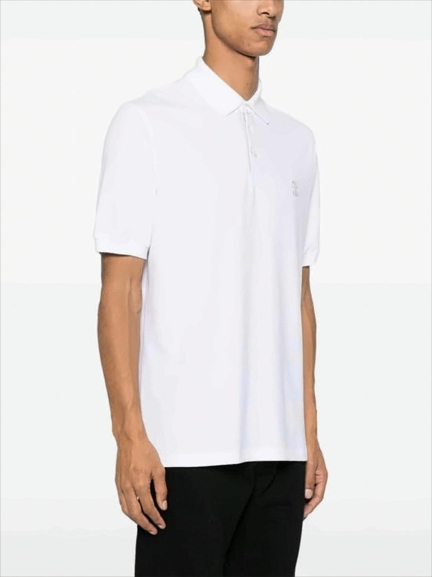 Brunello Cucinelli Classic Ivory Polo Shirt