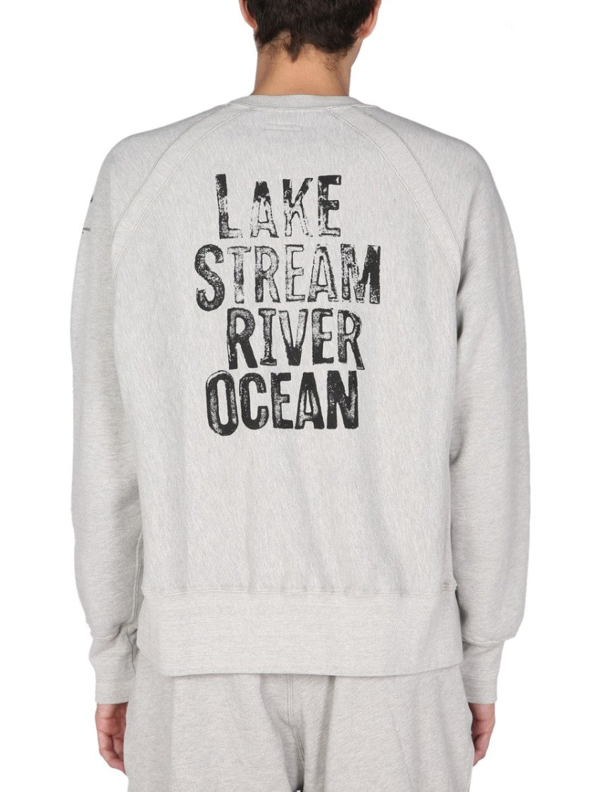 Engineered Garments Relaxed Fit Printed Sweatshirt