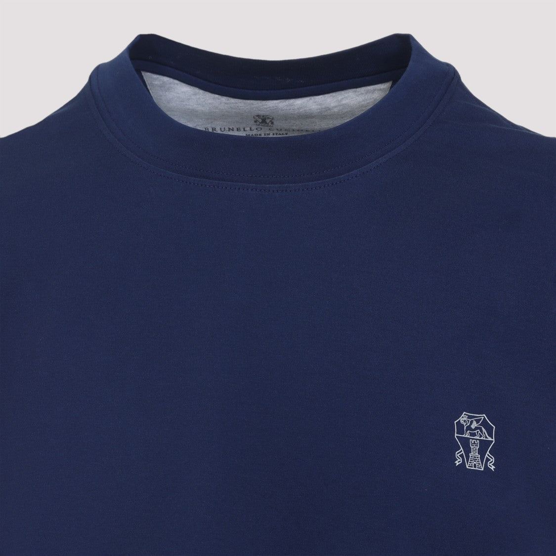 Brunello Cucinelli Zaffiro Cotton T-Shirt