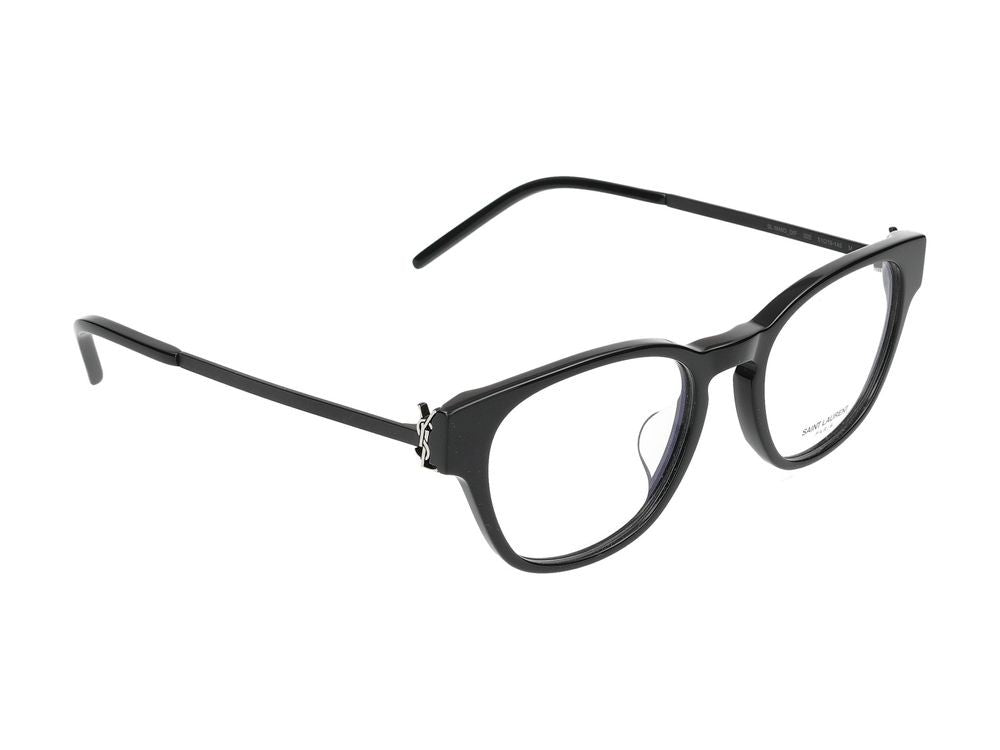 Saint Laurent Eyeglasses Sl M48o_D/F 002 Black Black Transparent 51/19/145
