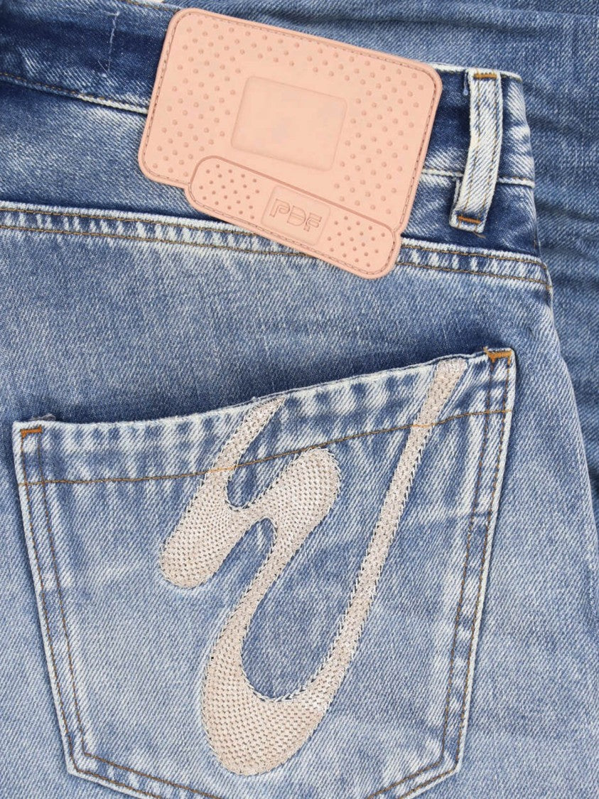 Pdf Blue Rich Kid Vintage Wide-Leg Jeans