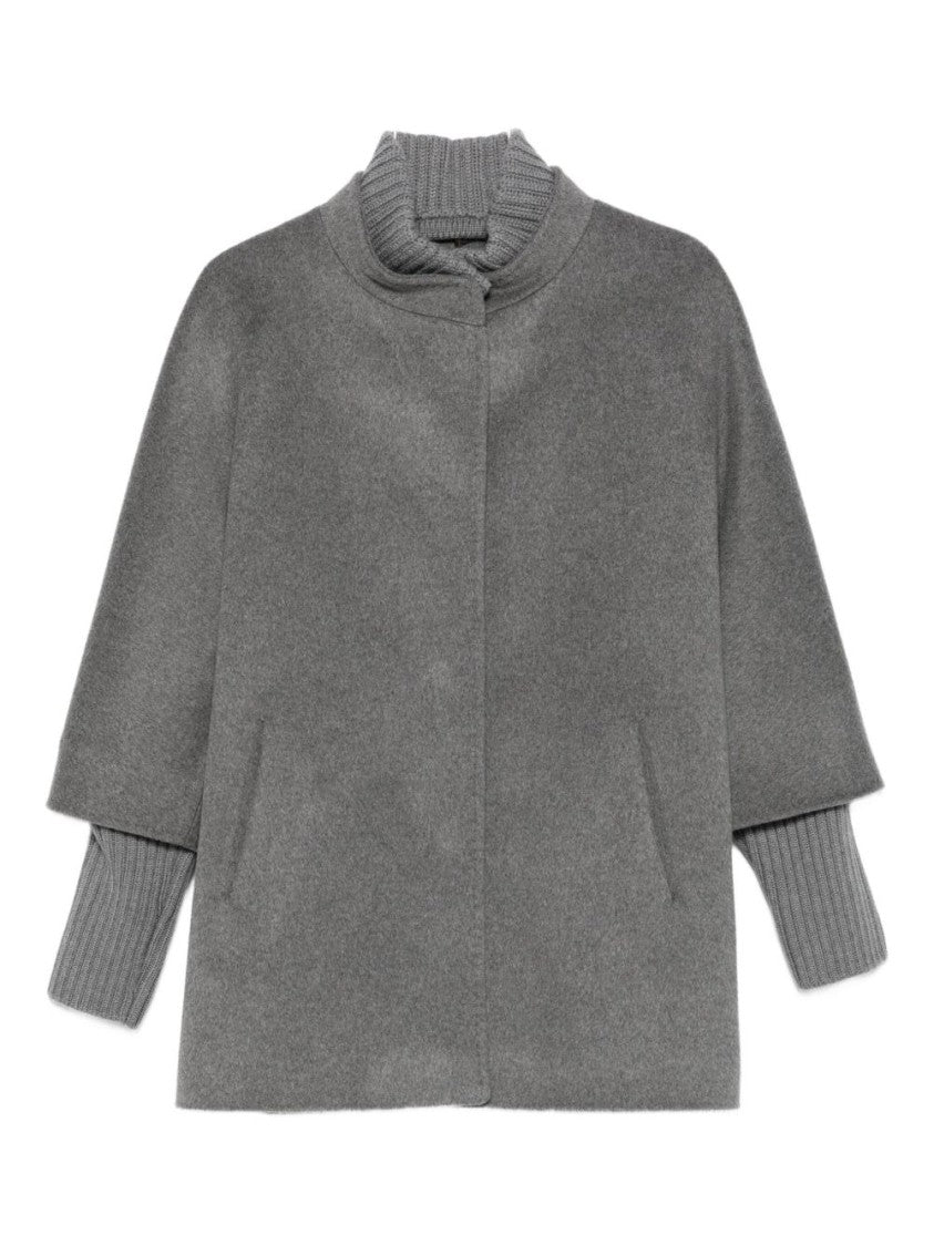 Cinzia Rocca Boxy Virgin Wool Outerwear