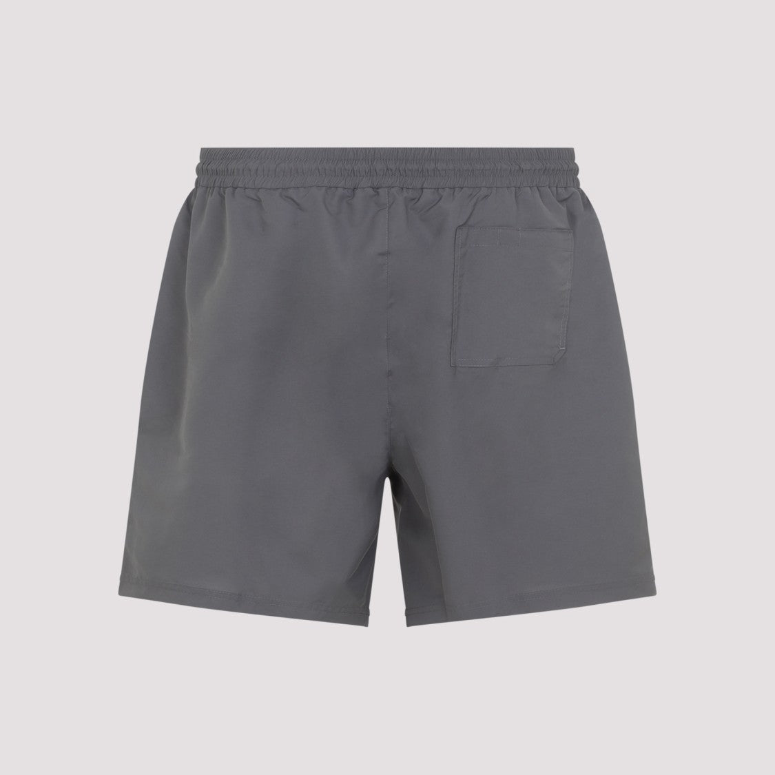 Brunello Cucinelli Grey Swim Shorts With Adjustable Waistband