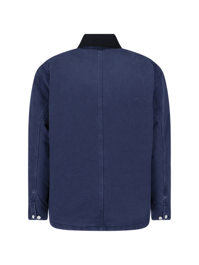Carhartt Wip "Og Michigan" Jacket, In Blue Organic Cotton