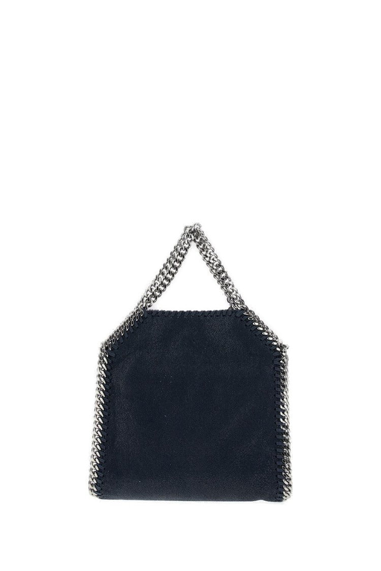 Stella Mccartney Falabella Tiny Shoulder Bag With Dual Handles And Chain Strap