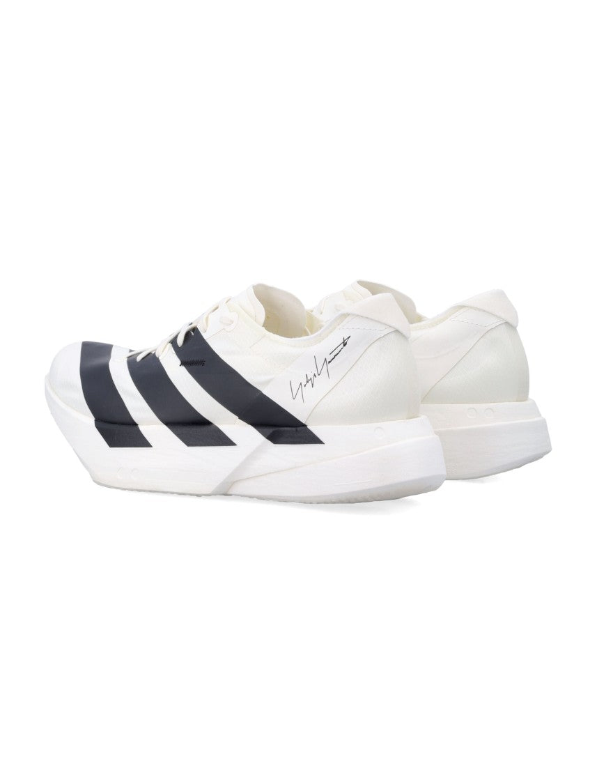 Y-3 Adios Pro 4 White Sneakers