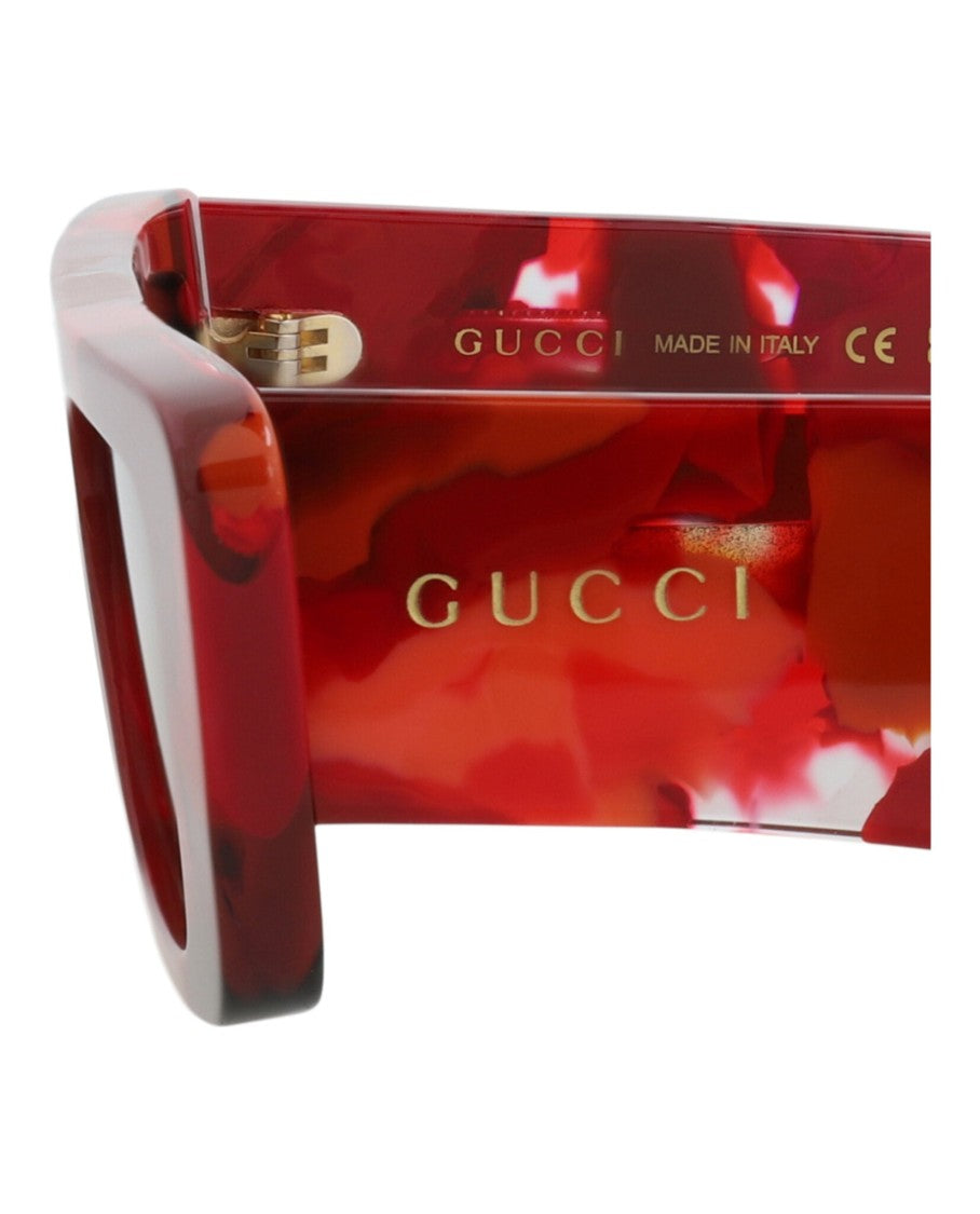 Gucci Square-Frame Recycled Acetate Sunglasses