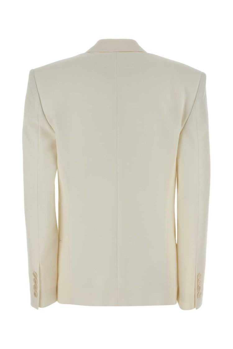 Stella Mccartney White Wool Blazer