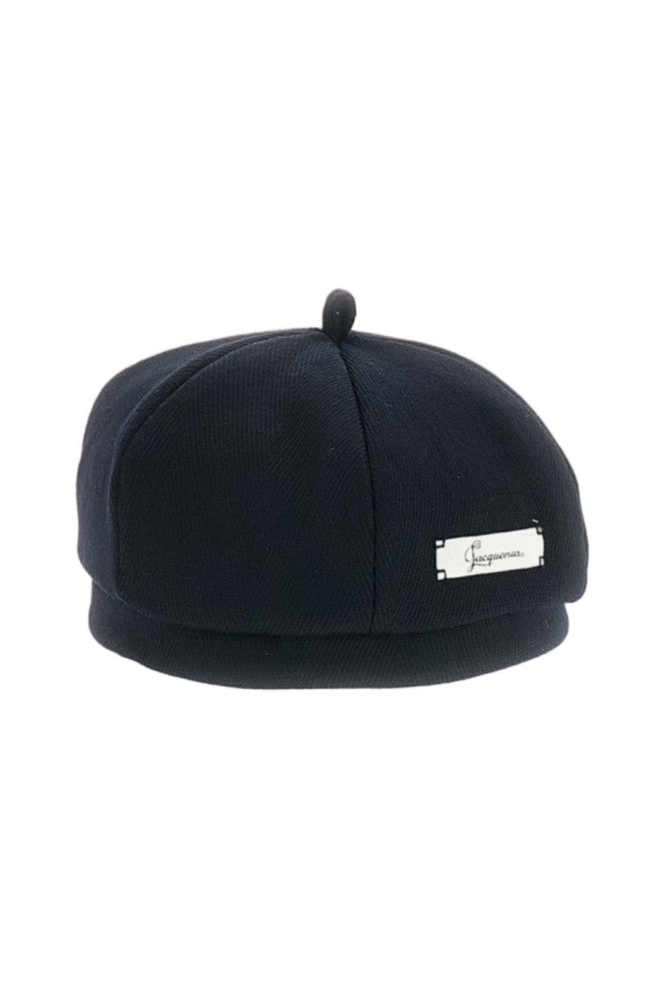 Jacquemus Blue Cavallo Wool Beret