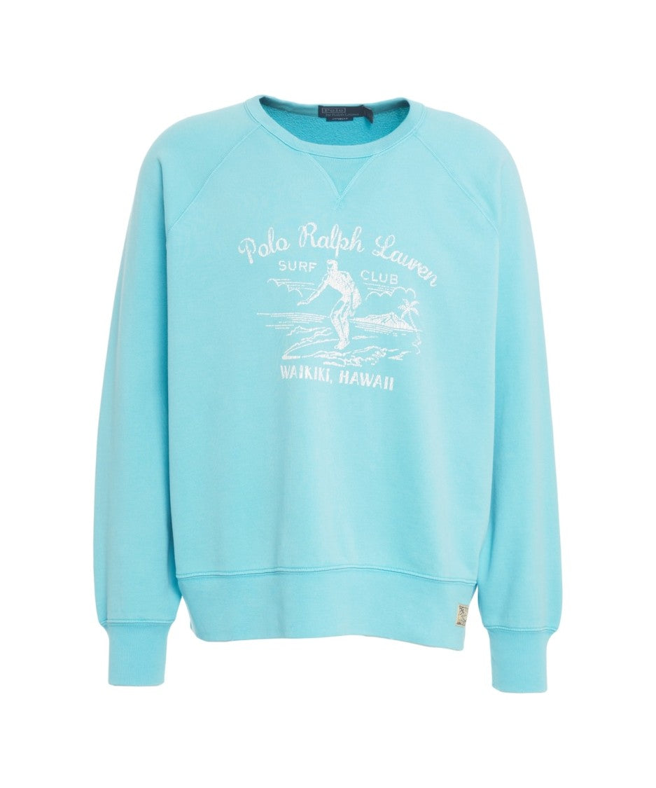 Polo Ralph Lauren Vintage Fit Sweatshirt With Raglan Sleeves