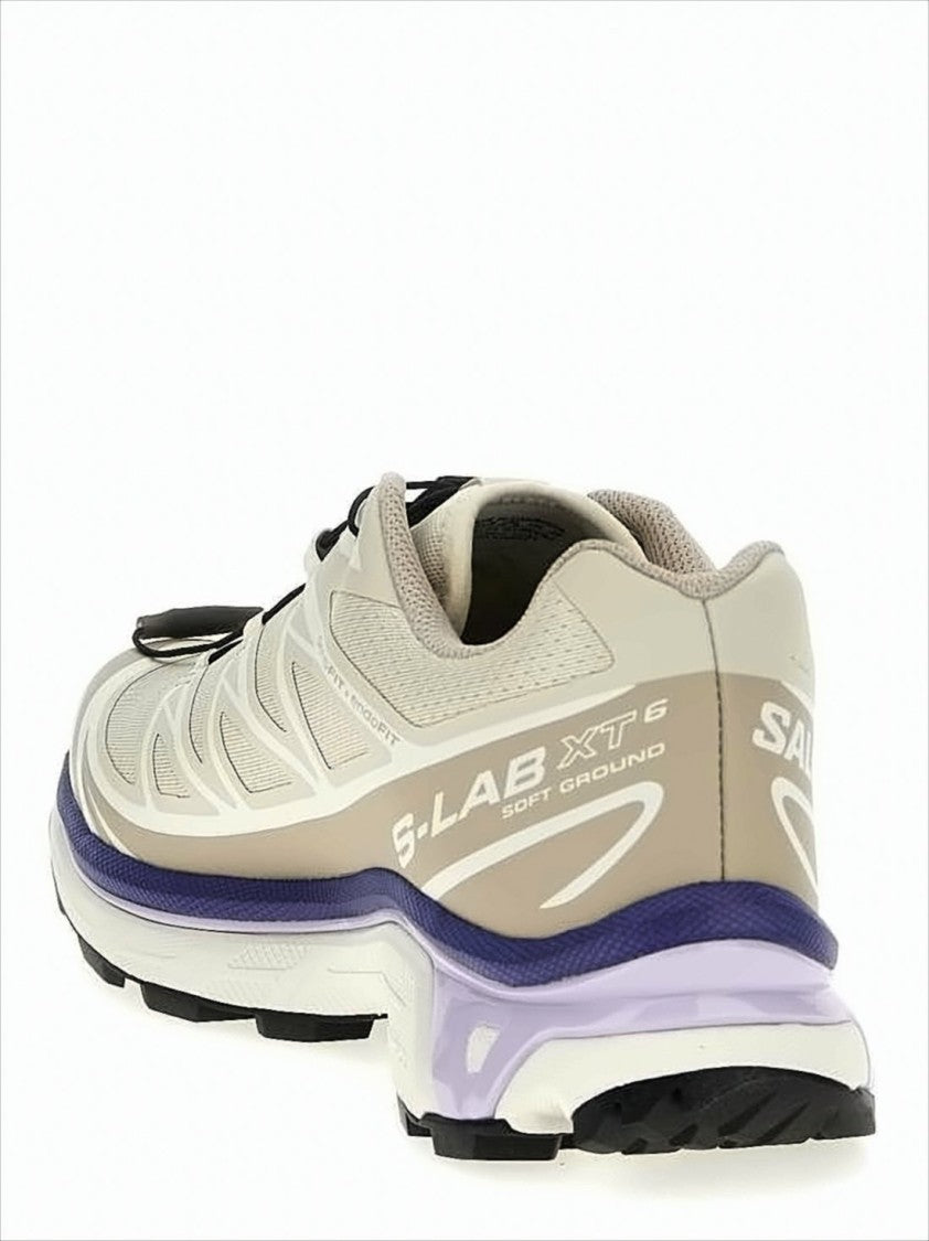 Salomon Streamlined Textile Sneakers With Quick-Lace System