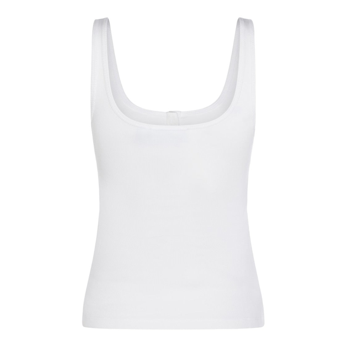 Blumarine Fitted Neutrals Top With Subtle Detailing