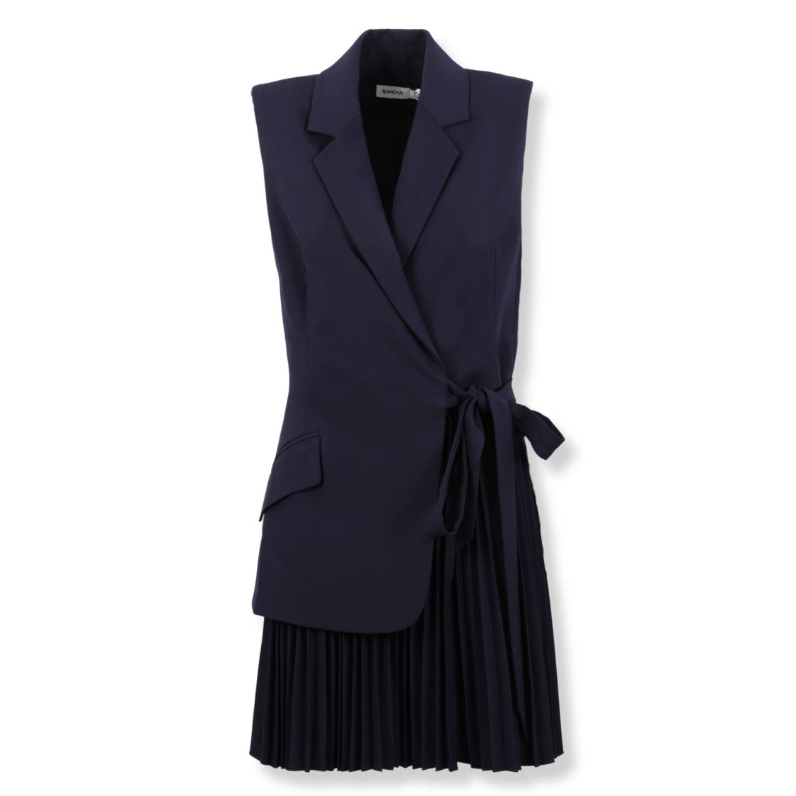 Simkhai Sleeveless Fitted Mini Dress With Silhouette