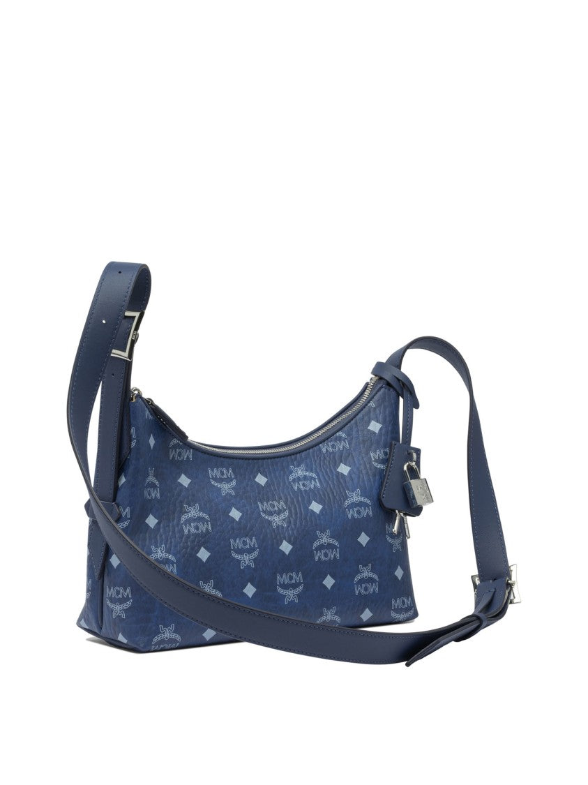 Mcm Curved Silhouette Mcm Shoulder Bag